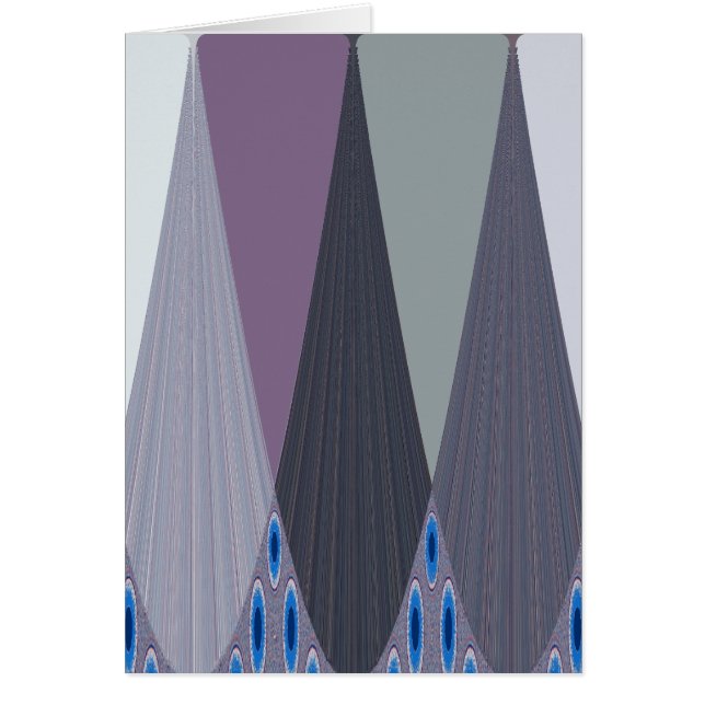 Plantilla vertical de tarjeta de felicitación (Frente)