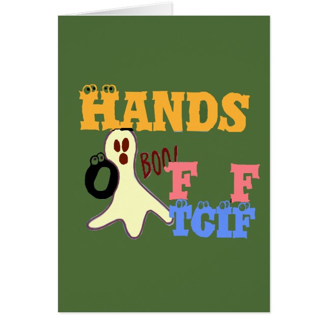 Plantilla vertical de tarjeta de saludo TGIF (Frente)