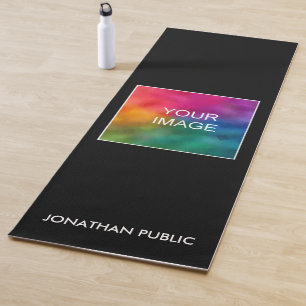 Plantilla Yoga Mats Fitness Name Add Your Image