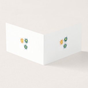 Plantillas creativas de bolsillo y de felicitacion