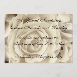 Plantillas de bautismo de invitación