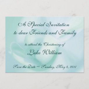 Plantillas de bautismo de invitación