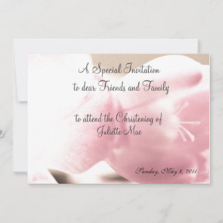 Plantillas de bautismo de invitación