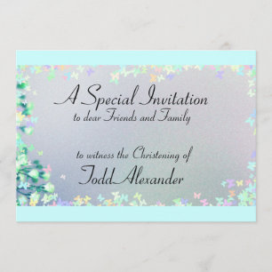 Plantillas de bautismo de invitación