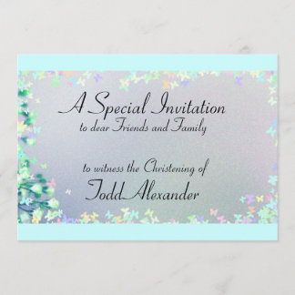 Plantillas de bautismo de invitación