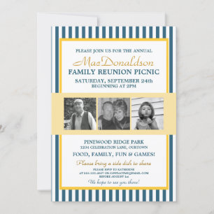 Plantillas de fotos para invitaciones de reunión f