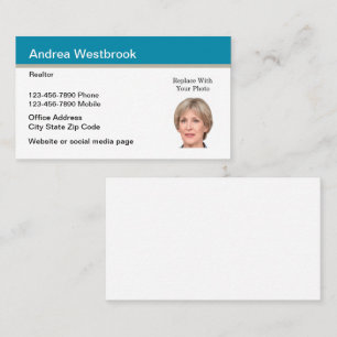 Plantillas de fotos para tarjetas de negocios de a