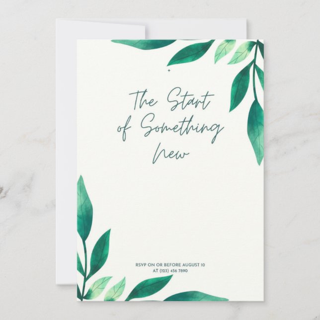 plantillas de invitación (Anverso)