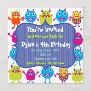Plantillas de invitación a fiesta de cumpleaños de