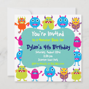 Plantillas de invitación a fiesta de cumpleaños de