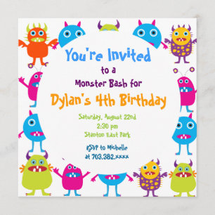 Plantillas de invitación a fiesta de cumpleaños de