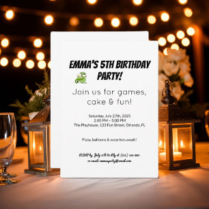 Plantillas de invitación de cumpleaños Digital e