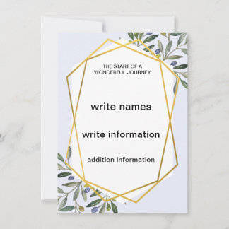 Plantillas de invitación de matrimonio