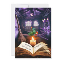 Plantillas de invitaciones creativas de Halloween