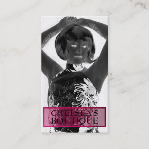 Plantillas de la tarjeta de visita del boutique de