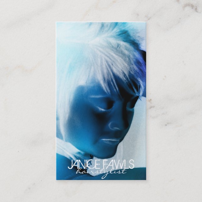 Plantillas de la tarjeta de visita del Hairstylist (Anverso)