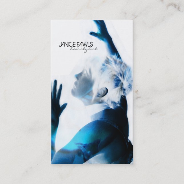 Plantillas de la tarjeta de visita del Hairstylist (Anverso)