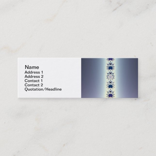 Plantillas de Tarjetas de Presentación de Collar M (Anverso)
