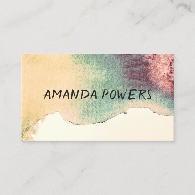 plantillas de tarjetas de visita de personalizado  (Anverso)