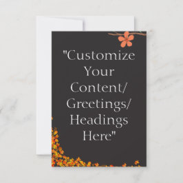 Plantillas de tarjetas/ Plantilla de saludo - Pers