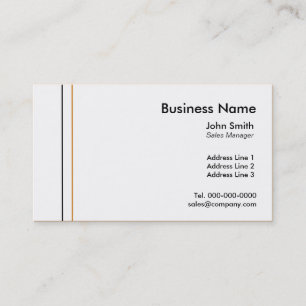 Plantillas simples de tarjetas de visita