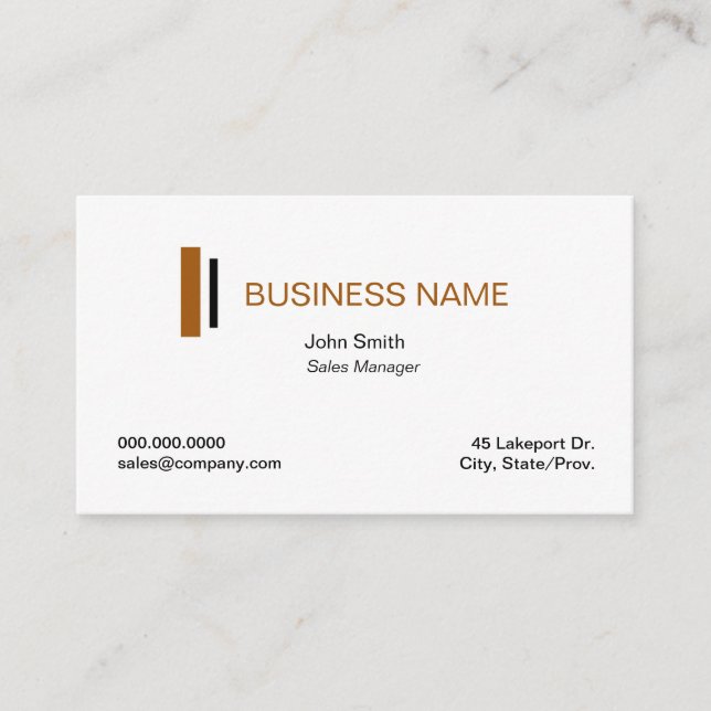 Plantillas simples de tarjetas de visita profesion (Anverso)