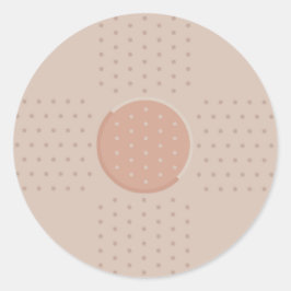 Plaster de ayuda de banda médica - Pegatina redond