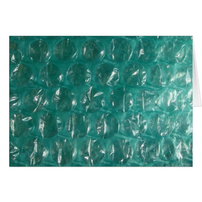 Plástico de burbujas verde (Anverso (Horizontal))