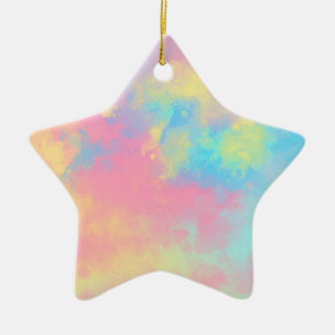 Plata arcoiris Decoración cerámica