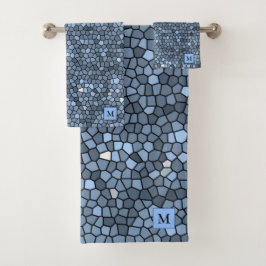 Plata azul de vidrio templado de lujo