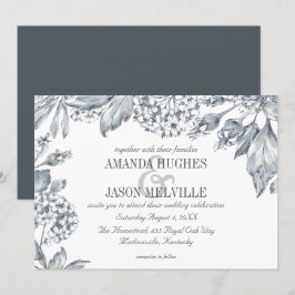 Plata Botánica| Invitación a la boda floral