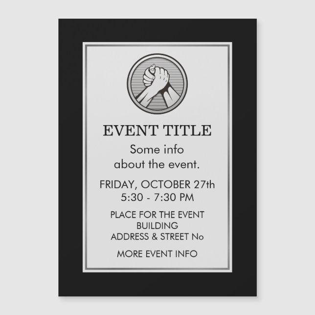 Plata de lucha de brazos (Anverso)