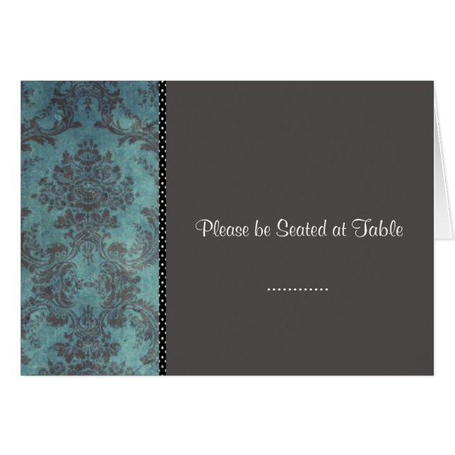 plata del damasco; coloque la tarjeta (Anverso (Horizontal))