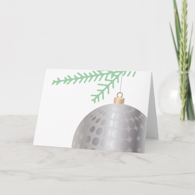 Plata en el ornamento de bola de árbol de Navidad  (Anverso)