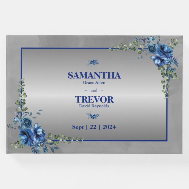 Plata metálica, sueños del libro de invitados azul (Anverso)