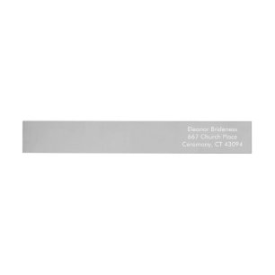 Plata Monocromático contemporáneo