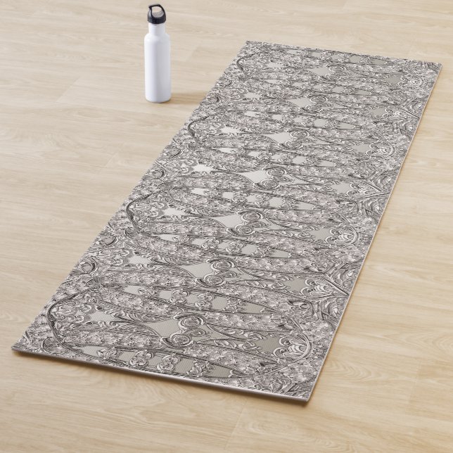 Plata Ornate Moderna Yoga Mat (In situ)