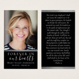 Plata para siempre en nuestra tarjeta conmemorativ