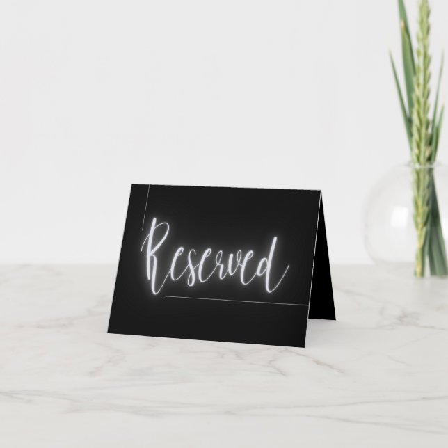 Plata reservada | Tarjeta (Anverso)