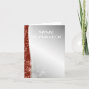 Plata Weihnachts rojos postales