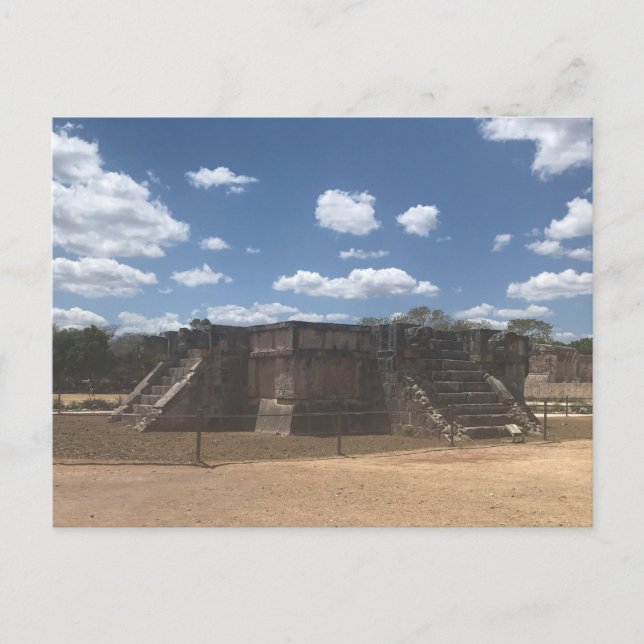 Plataforma Venus - Chichen Itza, postal de México (Anverso)