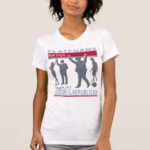 Plataformas hechas simple 1 camiseta FB