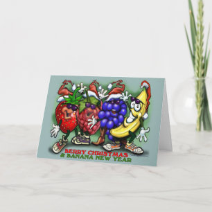 Plátano de Navidad de Berry Año Nuevo