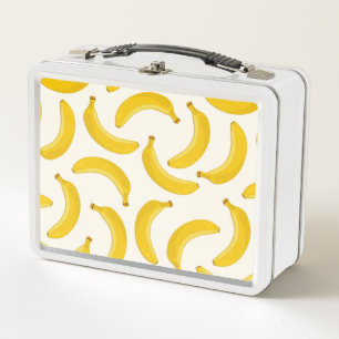 Plátanos Estampado de Frutas Tropicales, Amarillo