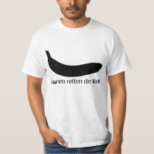 Plátanos salvan el mundo playera