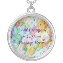 Collar de arte Personalizado de joyas de los coraz