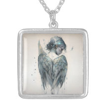 Collar del Ser Celeste Angel Boho