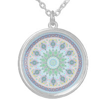 Octubre Nacimiento Ópalo collar de Mandala