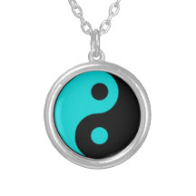 Turquesa del collar de Yin Yang