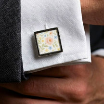 Gemelos Elegantes y Chic con Arte Floral Pastel